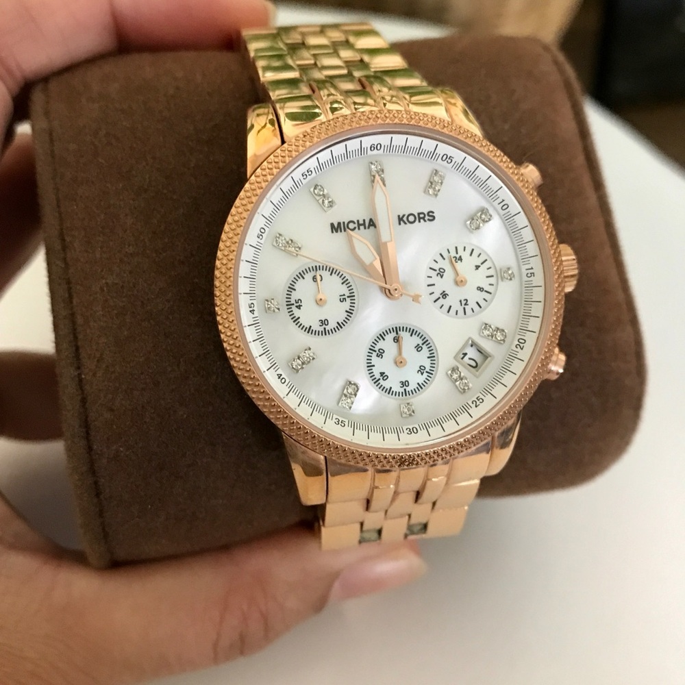 Michael Kors Rose Gold Watch